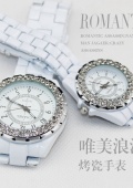 Часы Chanel белые (малый размер)