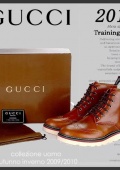 Ботинки мужские черные GUCCi