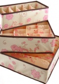 Бокс для хранения Flower Print underwear