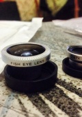 Объектив для мобильных телефонов 1 set Magnetic 3 in 1 Wide Angle Macro lens 180 Fish Eye camera Kit