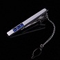 Запонки и зажимы для галстука Exquisite multicolor light blue crystal men tie clips