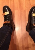 Мужские ботинки 2013 Hot Men's Spike Punk Studded Rivet Zipped Buckle Sneakers Ankle Boots Shoes SS179