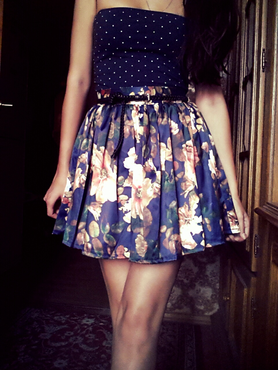 Платье С Цветной Юбкой фото 3